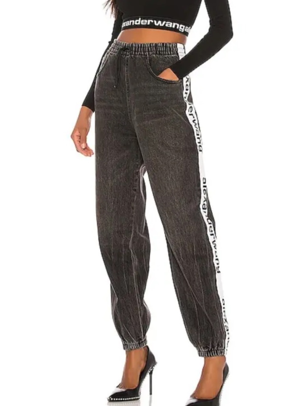 Alexander Wang Denim x Track Pant